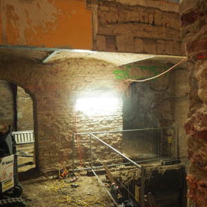 Basement - floor works